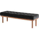 Nuevo Arlo Occasional Bench | Shadow Grey