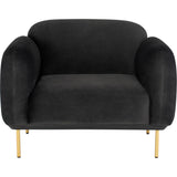 Nuevo Benson Single Seat Sofa | Shadow Grey