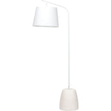 Nuevo Floyd Lighting | White Polycotton Fabric