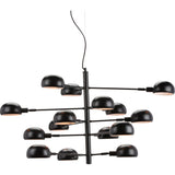 Nuevo Quinze Lighting | Black Steel Metal