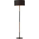 Nuevo Monroe Lighting | Black Polycotton Fabric