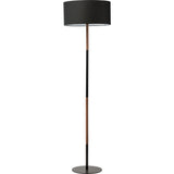 Nuevo Monroe Lighting | Black Polycotton Fabric