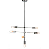 Nuevo Byron Lighting | Silver Steel Metal