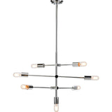 Nuevo Byron Lighting | Silver Steel Metal