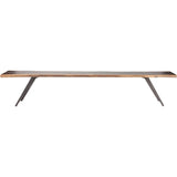 Nuevo Vega Dining Bench | Seared