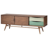 Nuevo Maarten Media Unit | Walnut Stain HGST116