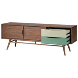 Nuevo Maarten Media Unit | Walnut Stain HGST116