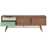 Nuevo Maarten Media Unit | Walnut Stain HGST116