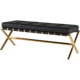 Nuevo Auguste Occasional Bench | Black