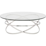 Nuevo Corel Coffee Table | Silver