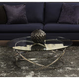 Nuevo Corel Coffee Table | Silver