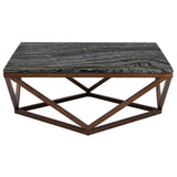 Nuevo Jasmine Coffee Table | Black Wood Vein Marble HGYU160