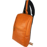 Harvest Label Leather Avenue Sling Pack | Caramel HHC-1525-CML