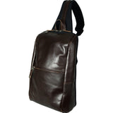 Harvest Label Leather Avenue Sling Pack | Brown HHC-1525-BRN