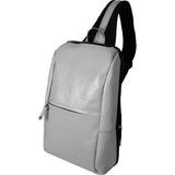 Harvest Label Leather Avenue Sling Pack | Beige HHC-1525-BEG