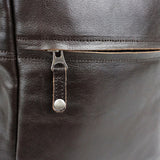 Harvest Label Leather Avenue Backpack | Red HHC-1526-RD