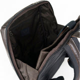 Harvest Label Leather Avenue Backpack | Blue HHC-1526-BLU