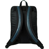 Harvest Label Leather Avenue Backpack | Blue HHC-1526-BLU