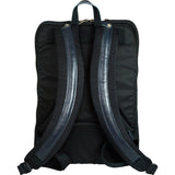 Harvest Label Leather Avenue Backpack | Navy HHC-1526-NVY