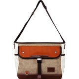 Harvest Label Parkland Messenger Bag | Beige HHC-4305-BEG