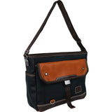 Harvest Label Parkland Messenger | Black HHC-4305-BLK