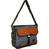 Harvest Label Parkland Messenger Bag | Grey HHC-4305-GRY