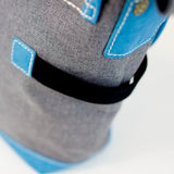 Harvest Label Palette Messenger| Grey hhc-5772-gry