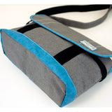 Harvest Label Palette Messenger| Grey hhc-5772-gry