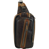 Harvest Label Slinger Cross Pack | Brown HHC-5837-BRN