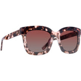 DIFF Eyewear Carson Sunglasses | Himalayan Tortoise + Rose Gradient + Polarized