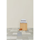 Hawkins New York Woven Pouf | Natural