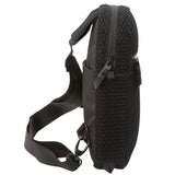 Hex Matrix Mesh Shoulder Bag | Black