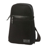 Hex Matrix Mesh Shoulder Bag | Black