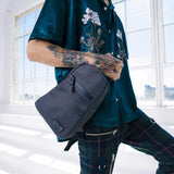 Hex Citadel Reflective Shoulder Bag | Grey