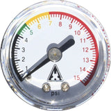 Advanced Elements Double Action Pump w/Gauge | Yellow/Black AE2011