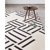 Gus* Modern Hatch Rug | Contrast