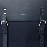 Sandqvist Hege Backpack - Navy with Navy Leather SQA1228