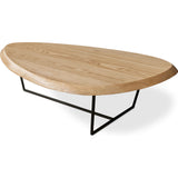 Gus* Modern Hull Coffee Table | Ash/Black ECCTHULL-an-bl