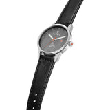 Triwa Hu 39D Gray Watch | Black Hu39D-SC010112