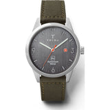 Triwa Hu 39D Gray Watch | Recycled Green Hu39D-CL080912