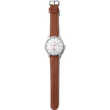 Triwa Hu 39L White Watch | Brown Hu39L-SC010212