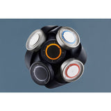 Hygge 3012 Series Black/Yellow Watch | Leather