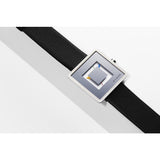 Hygge 2089 Series Silver Watch | Leather