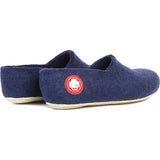 Baabuk Jeremy Wool Slippers | Navy Blue 37 JER02-BL7-R-37