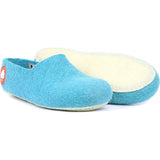 Baabuk Jeremy Wool Slippers | Turquoise 37 JER02-C3-R-37