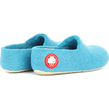 Baabuk Jeremy Wool Slippers | Turquoise 38 JER02-C3-R-38