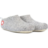 Baabuk Gus Wool Slippers | Light Grey 36 GUS02-LG-R-36