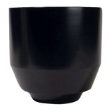 Yield Desgins Black Spun Planter | Peach Stand BSP-BLA + LPS-PEA