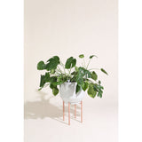 Yield Design Pale Gray Spun Planter