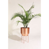 Yield Design Copper Spun Planter